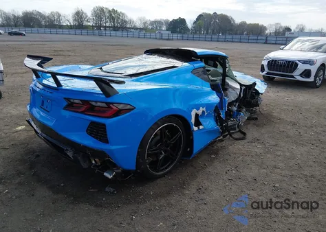 2021 Chevrolet Corvette Stingray Rwd 1Lt z USA, uszkodzony, nr VIN 1G1YA2D42M5125074